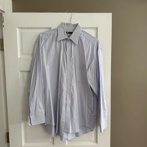 Hart Schaffner Marx men’s light blue dress shirt 
Long sleeve button up shirt